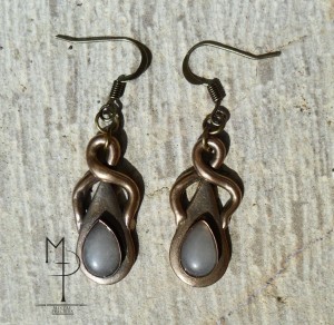 Boucles d’oreilles — création de Mes Tau Précieux, photographie 2